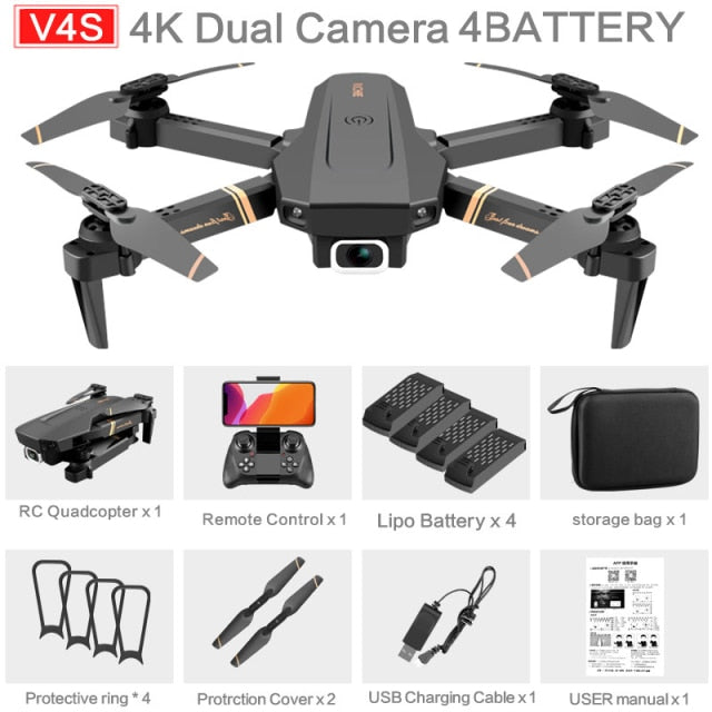 Lightweight Super Endurance 4DRC V4 WIFI FPV Drone