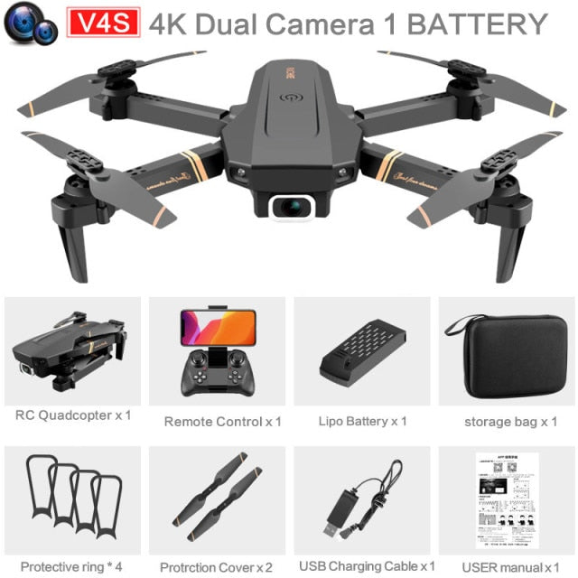 Lightweight Super Endurance 4DRC V4 WIFI FPV Drone