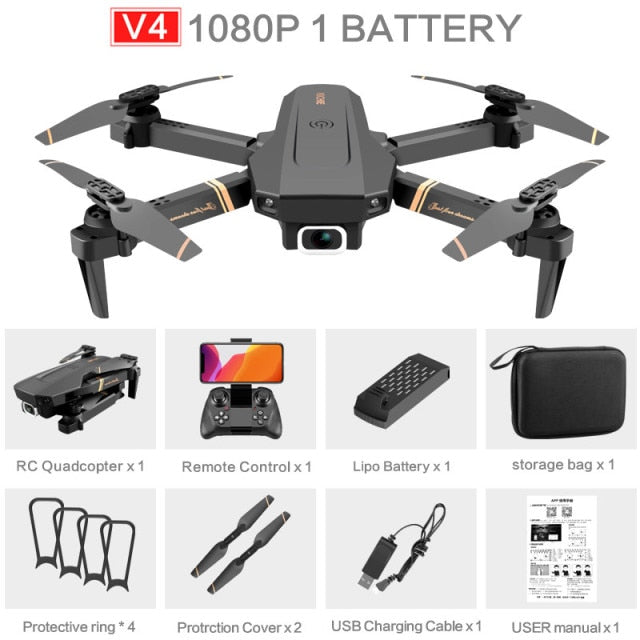 Lightweight Super Endurance 4DRC V4 WIFI FPV Drone