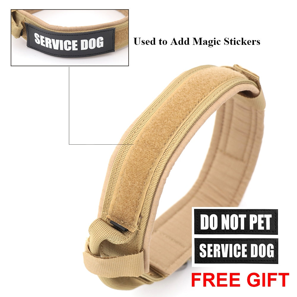 Tactical Heavy-Duty Dog Collar