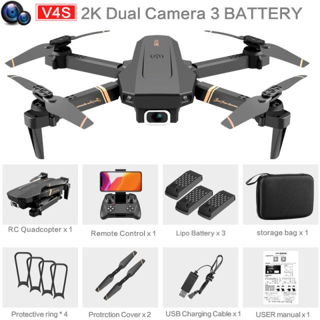 Lightweight Super Endurance 4DRC V4 WIFI FPV Drone