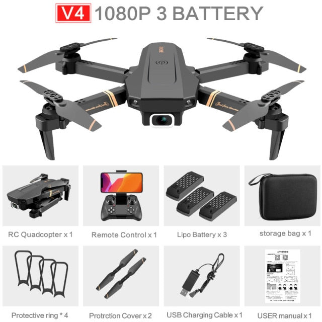 Lightweight Super Endurance 4DRC V4 WIFI FPV Drone