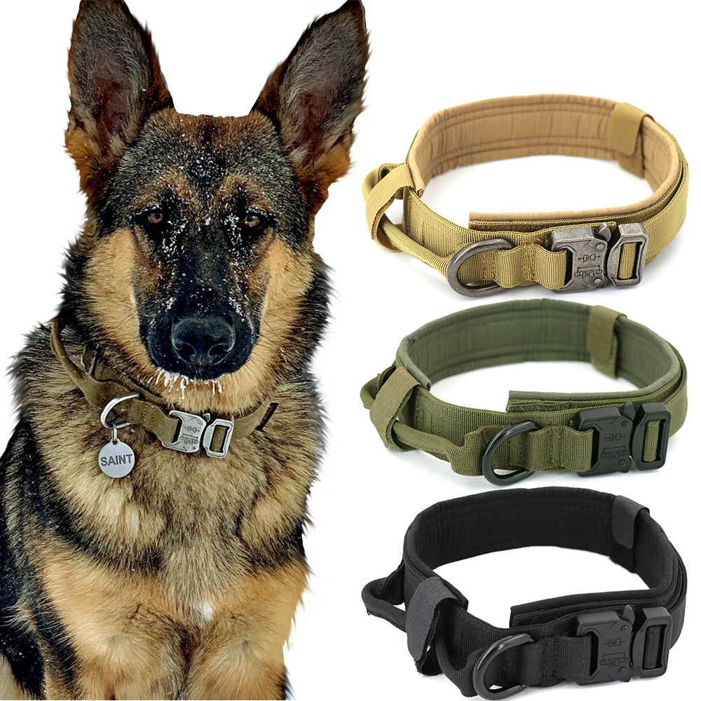 Tactical Heavy-Duty Dog Collar