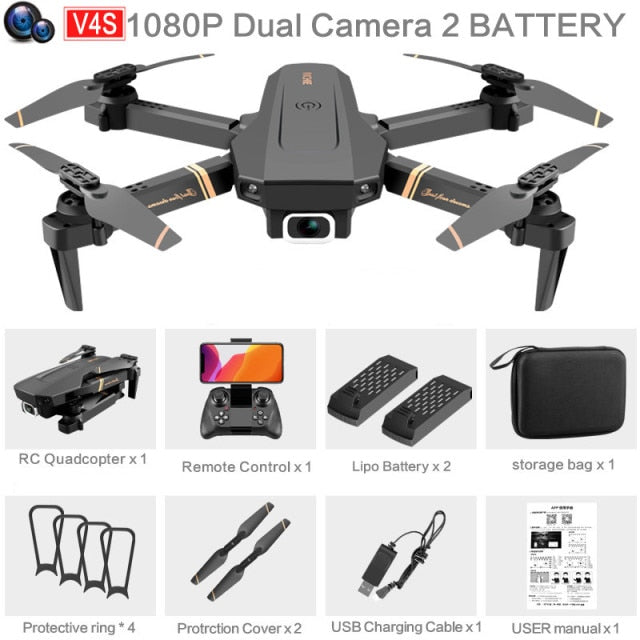 Lightweight Super Endurance 4DRC V4 WIFI FPV Drone